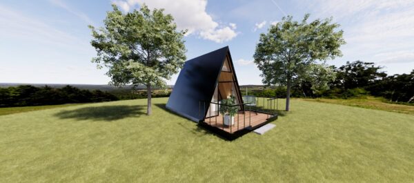 Chalé 15m² – Suíte – Exterior 3