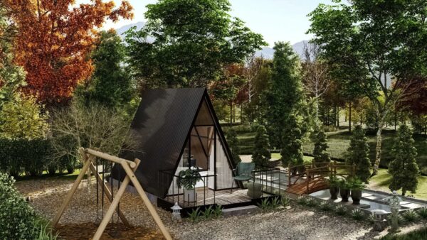 Chalé 15m² – Suíte – Exterior 1