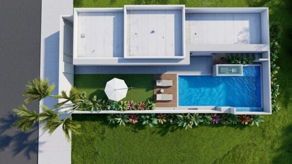 Casa em estrutura metálica 53m² – Exterior 1