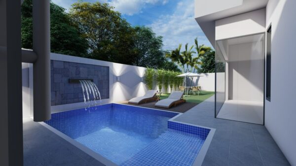 Casa em estrutura metálica 53m² – Exterior 2