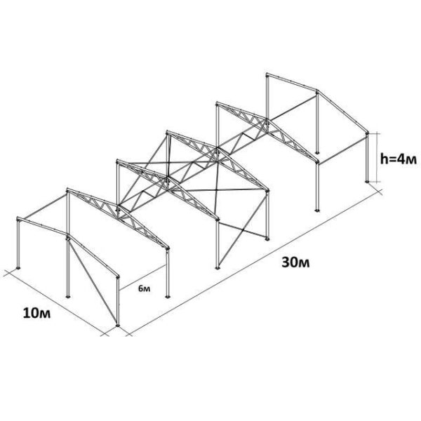 Galpão 300m2 – Planta baixa 1